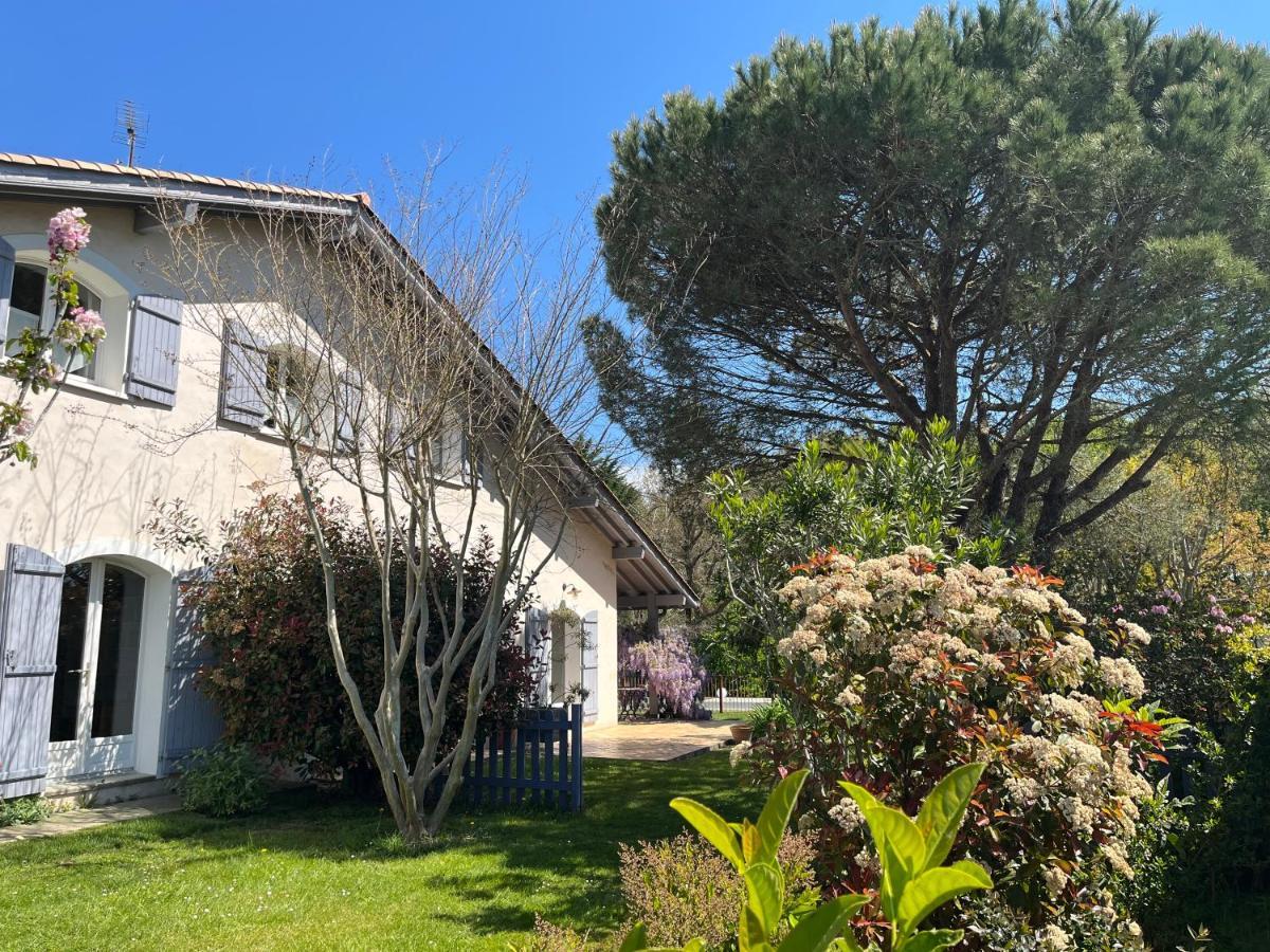 Maison De Charme Avec Piscine Saint-Martin-de-Seignanx Exterior foto