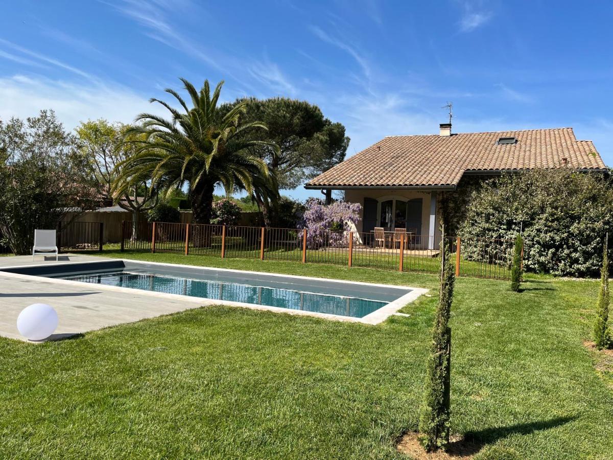 Maison De Charme Avec Piscine Saint-Martin-de-Seignanx Exterior foto